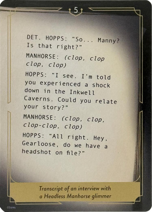 Whispers in the Well Case File Cards (5 of 18) [10 - 5]
