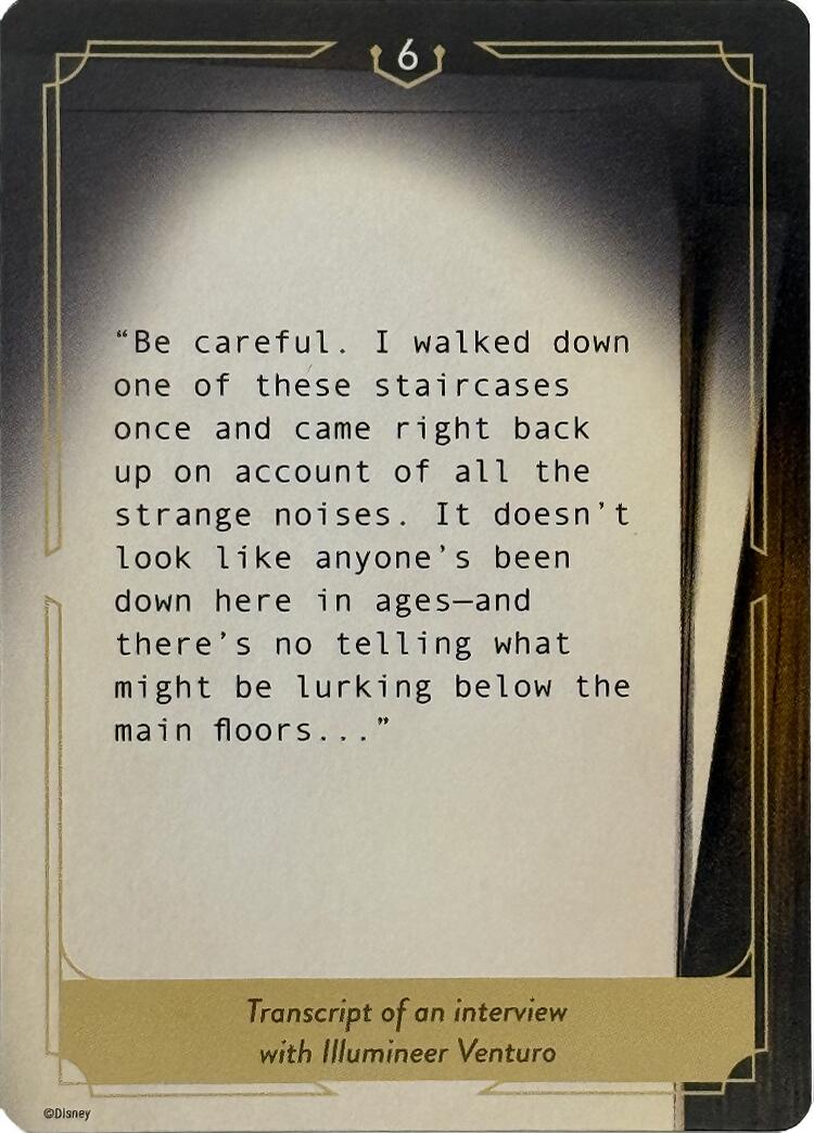 Whispers in the Well Case File Cards (6 of 18) [10 - 6]