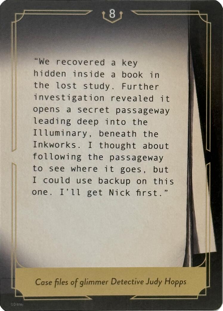 Whispers in the Well Case File Cards (8 of 18) [10 - 8]