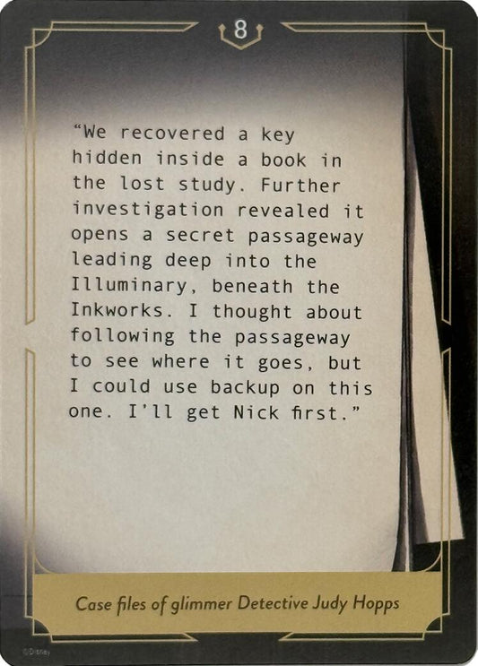 Whispers in the Well Case File Cards (8 of 18) [10 - 8]