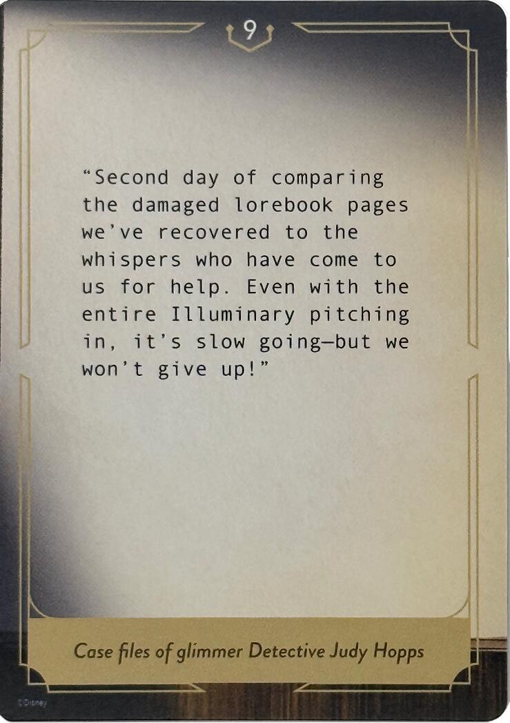 Whispers in the Well Case File Cards (9 of 18) [10 - 9]