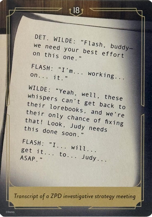Whispers in the Well Case File Cards (18 of 18) [10 - 18]