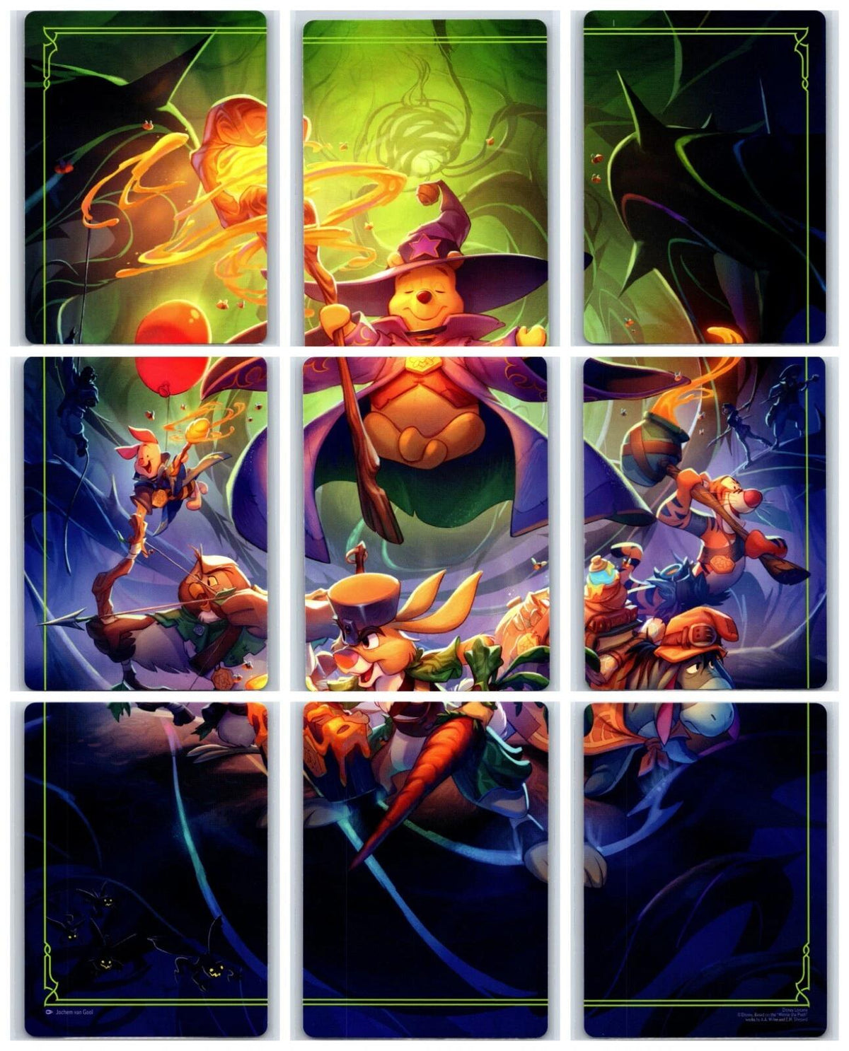 Attack of the Vine! Puzzle Insert (Set of 9) [13 - 9]