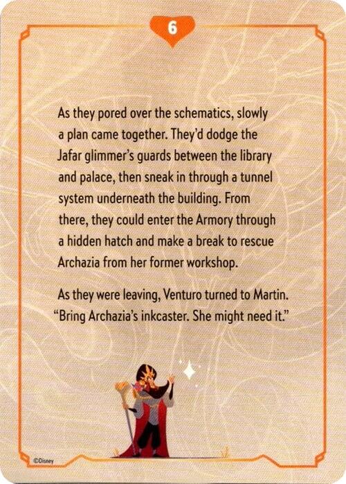 Reign of Jafar Lore Card (6 of 19) [8 - 6]