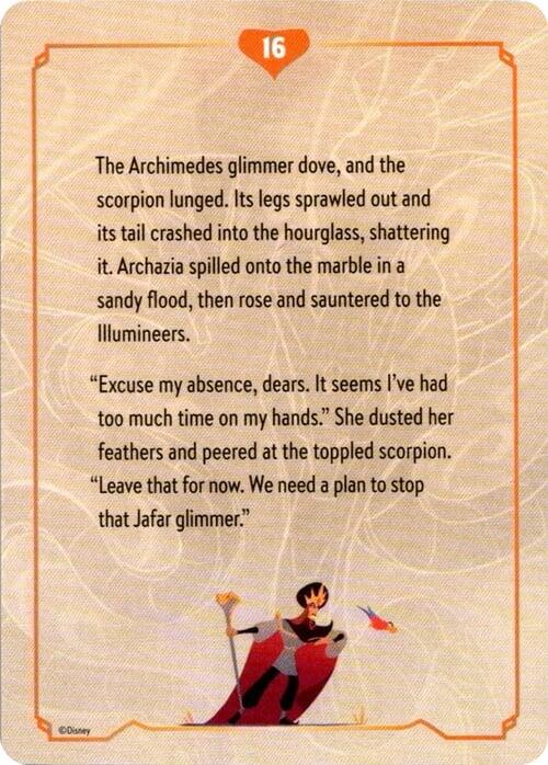 Reign of Jafar Lore Card (16 of 19) [8 - 16]