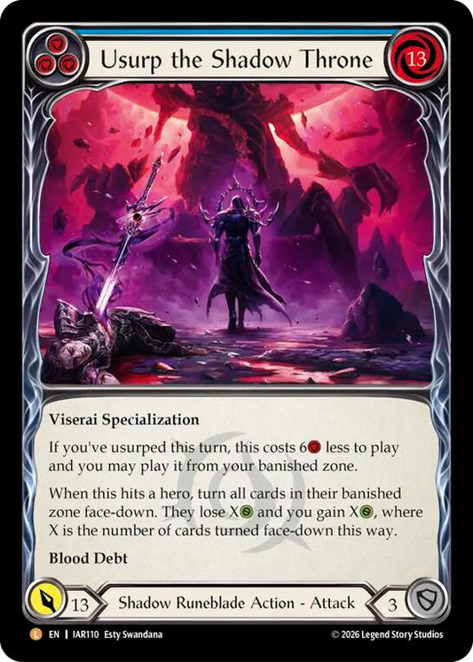Usurp the Shadow Throne [IAR - IAR110]