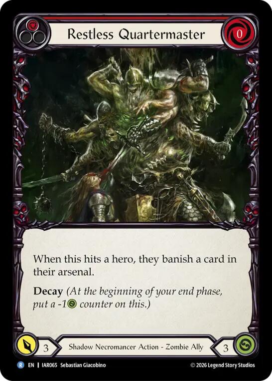 (Preorder) Restless Quartermaster [IAR]