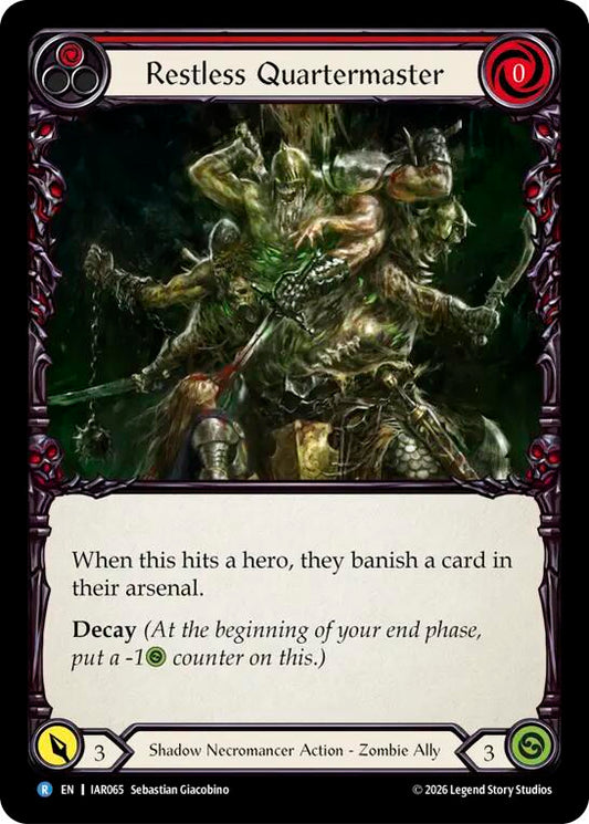 (Preorder) Restless Quartermaster [IAR]