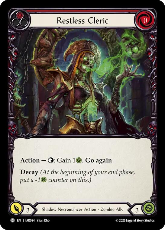 (Preorder) Restless Cleric [IAR]
