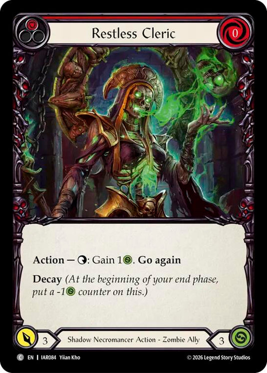 (Preorder) Restless Cleric [IAR]