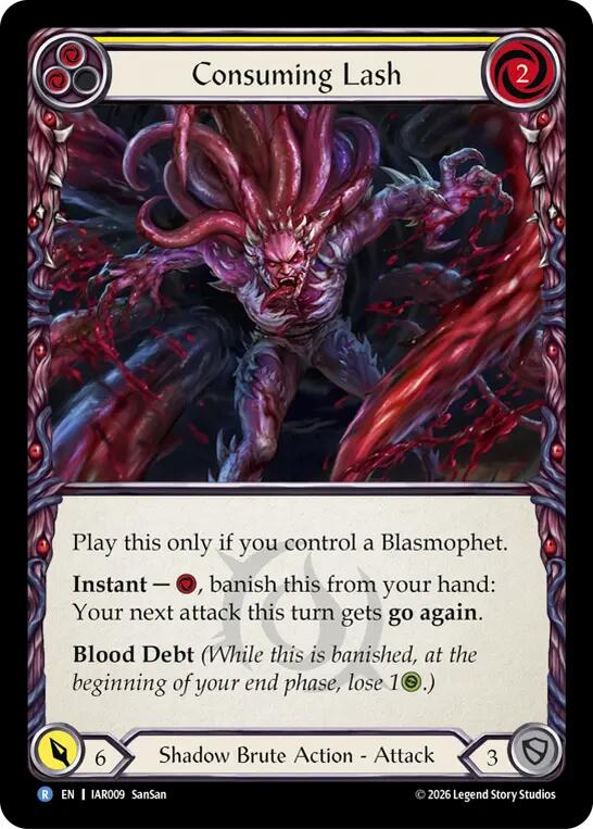 (Preorder) Consuming Lash [IAR]