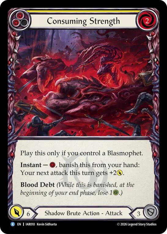 (Preorder) Consuming Strength [IAR]
