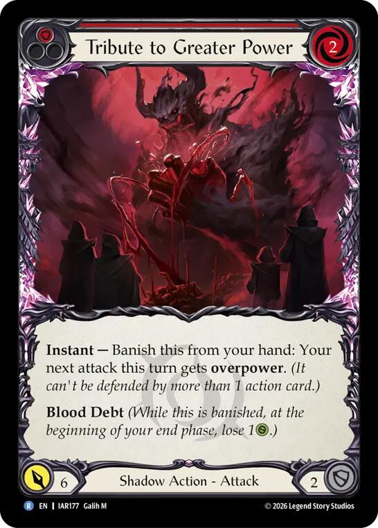 (Preorder) Tribute to Greater Power [IAR]