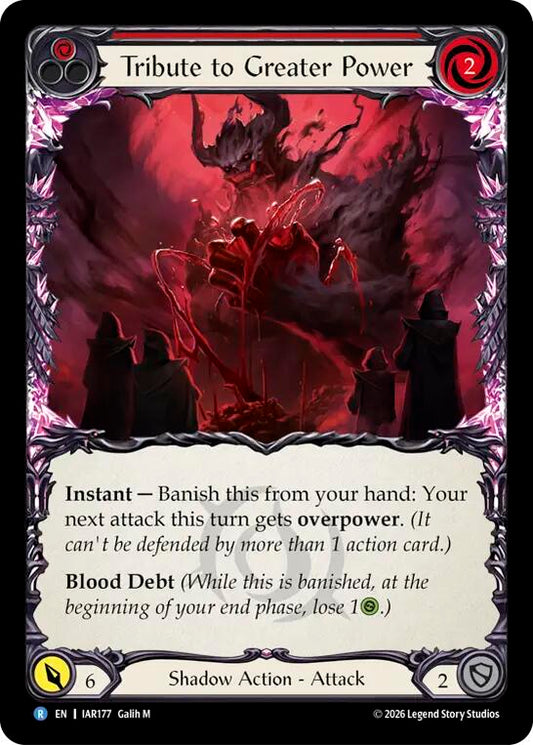 (Preorder) Tribute to Greater Power [IAR]