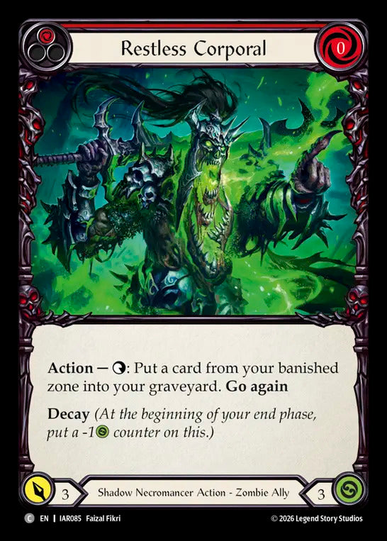 (Preorder) Restless Corporal [IAR]