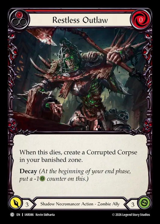 (Preorder) Restless Outlaw [IAR]