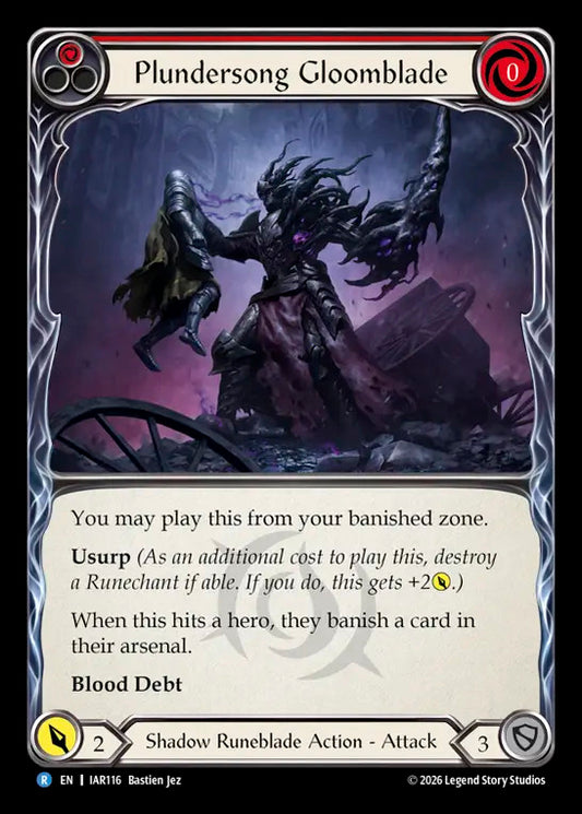 (Preorder) Plundersong Gloomblade [IAR]