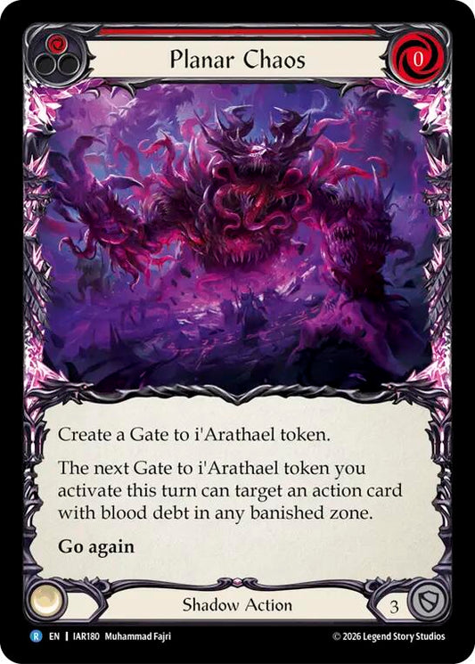 (Preorder) Planar Chaos [IAR]