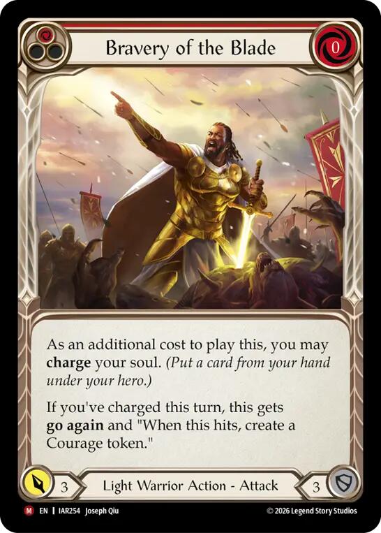 Bravery of the Blade [IAR]