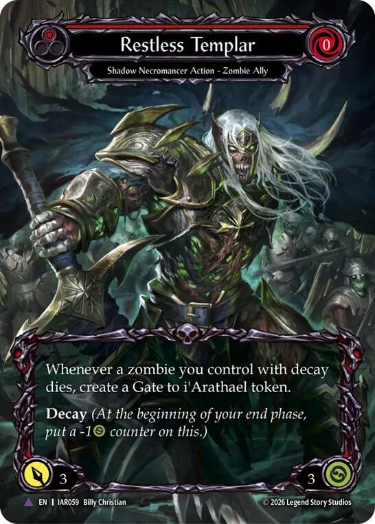 Restless Templar (Marvel) [IAR - IAR059]