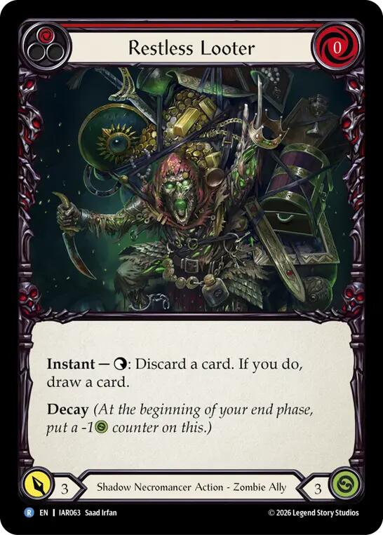 (Preorder) Restless Looter [IAR]