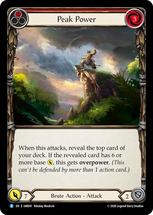 (Preorder) Peak Power (Red) [IAR]