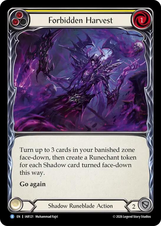 (Preorder) Forbidden Harvest [IAR]