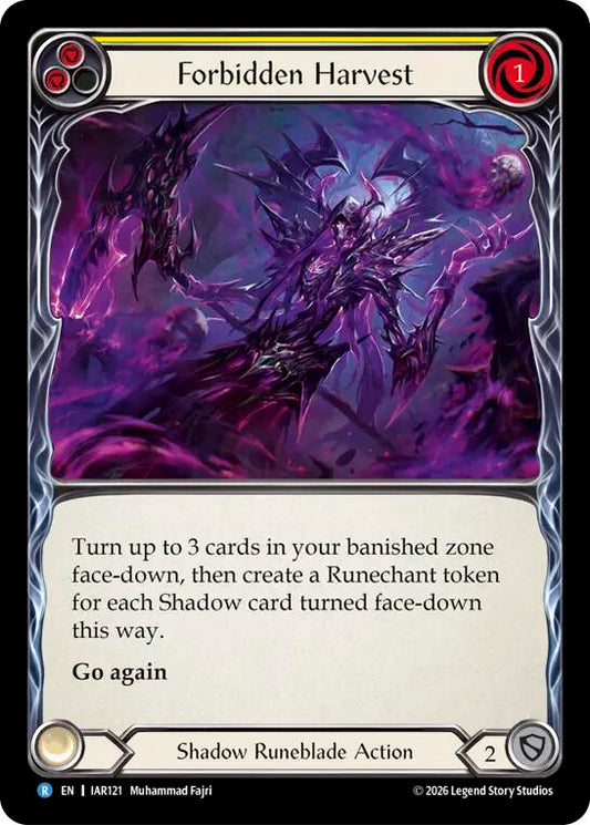 (Preorder) Forbidden Harvest [IAR]