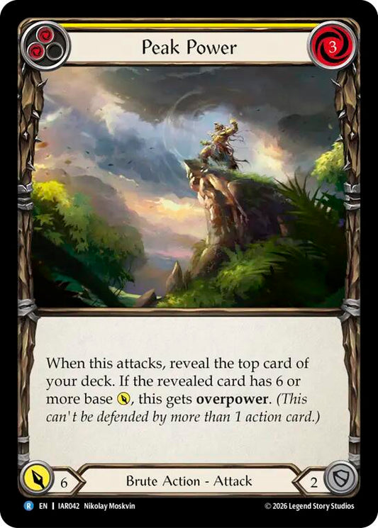 (Preorder) Peak Power (Yellow) [IAR]