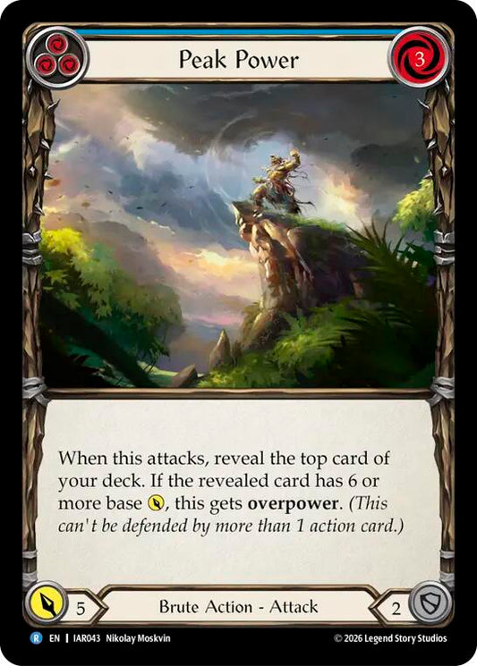 (Preorder) Peak Power (Blue) [IAR]