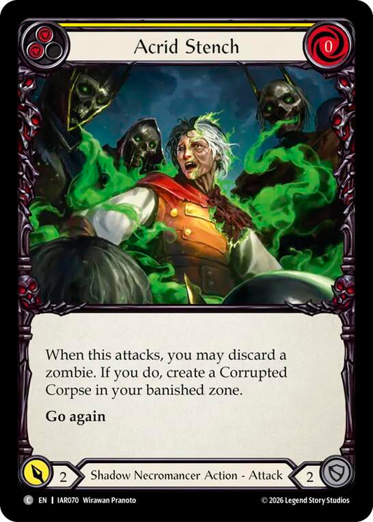 (Preorder) Acrid Stench (Yellow) [IAR]