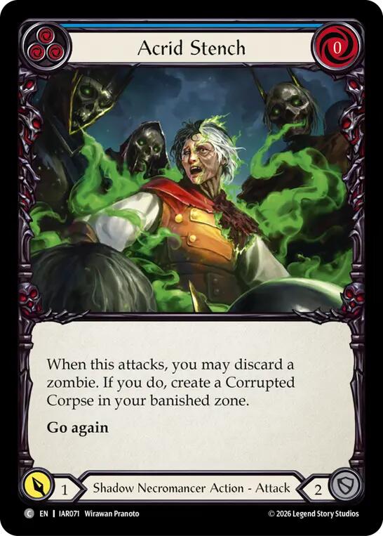 (Preorder) Acrid Stench (Blue) [IAR]