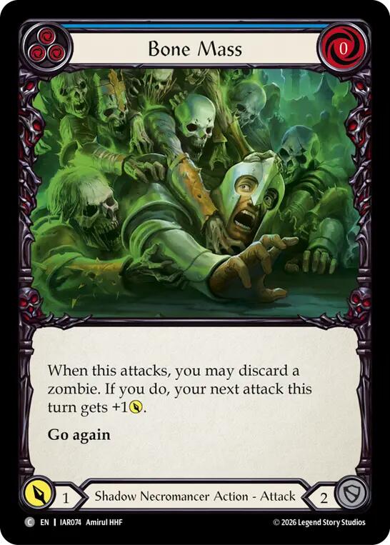 (Preorder) Bone Mass (Blue) [IAR]