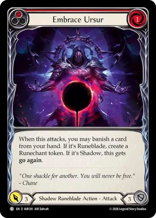 (Preorder) Embrace Ursur (Red) [IAR]
