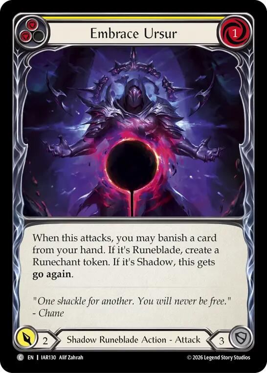 (Preorder) Embrace Ursur (Yellow) [IAR]