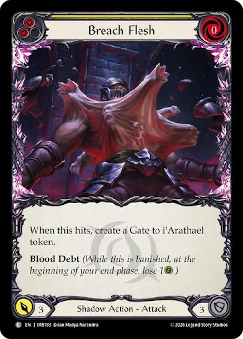 (Preorder) Breach Flesh (Yellow) [IAR]