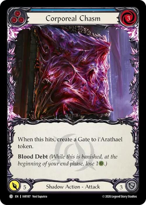 (Preorder) Corporeal Chasm (Blue) [IAR]