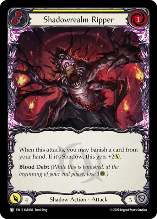 (Preorder) Shadowrealm Ripper (Yellow) [IAR]