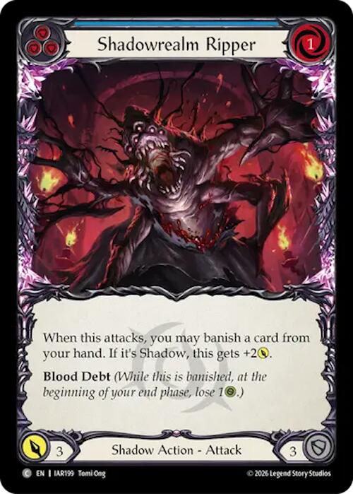 (Preorder) Shadowrealm Ripper (Blue) [IAR]