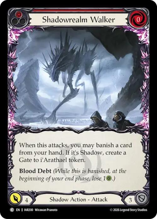 (Preorder) Shadowrealm Walker (Red) [IAR]
