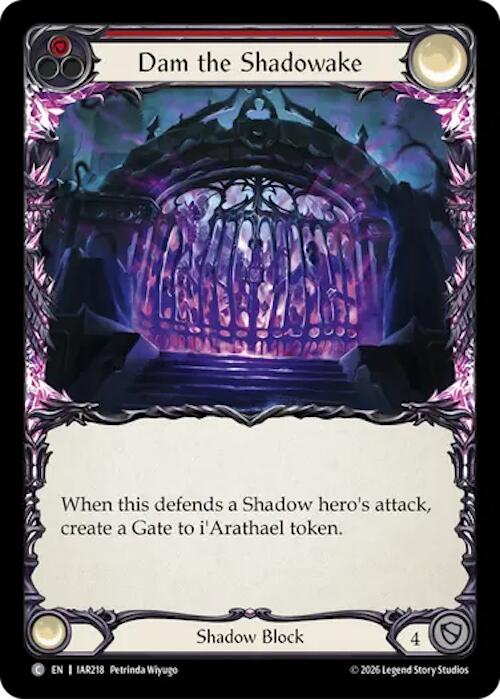 (Preorder) Dam the Shadowake (Red) [IAR]