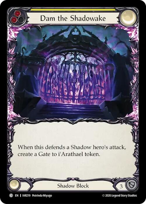 (Preorder) Dam the Shadowake (Yellow) [IAR]