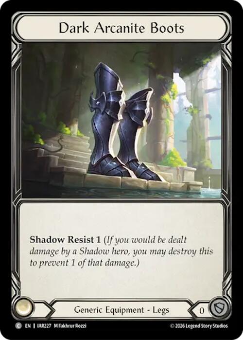 (Preorder) Dark Arcanite Boots [IAR]