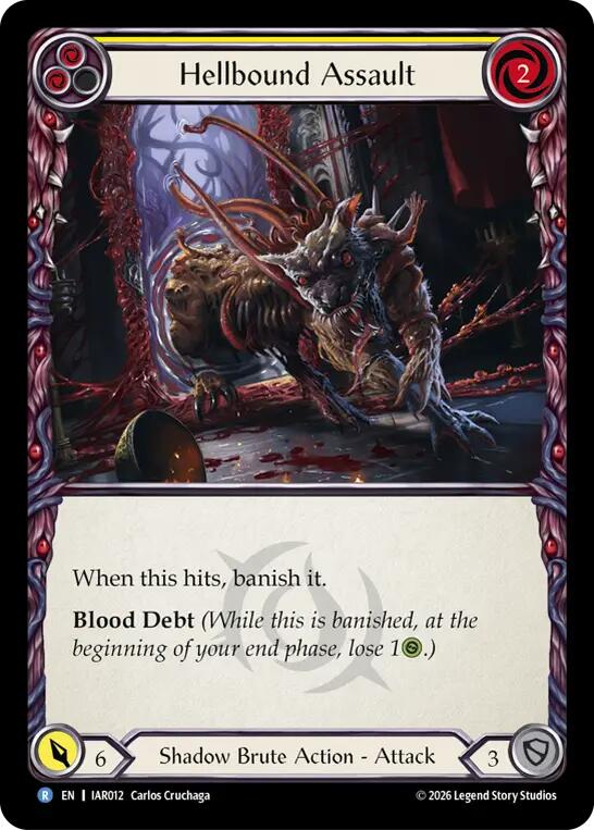 (Preorder) Hellbound Assault (Yellow) [IAR]