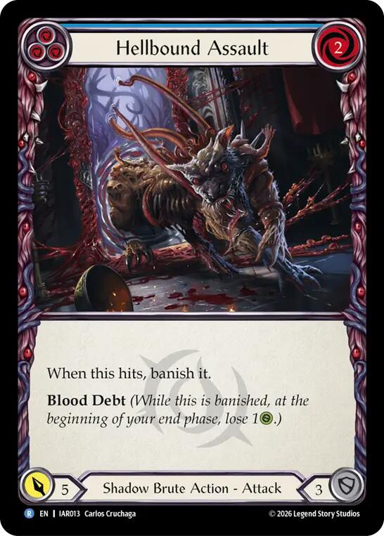 (Preorder) Hellbound Assault (Blue) [IAR]