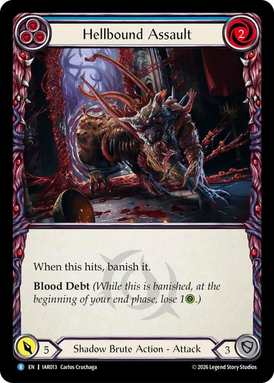 (Preorder) Hellbound Assault (Blue) [IAR]