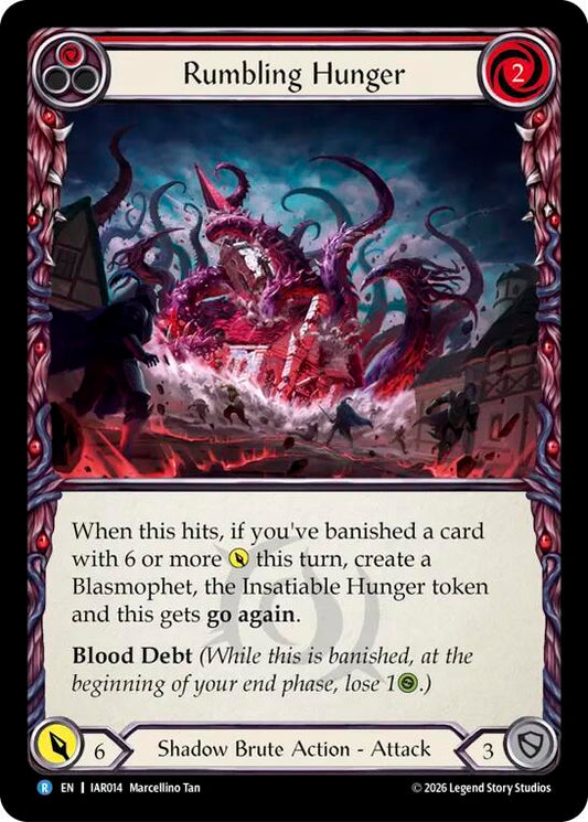 (Preorder) Rumbling Hunger (Red) [IAR]