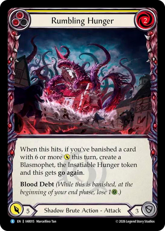 (Preorder) Rumbling Hunger (Yellow) [IAR]