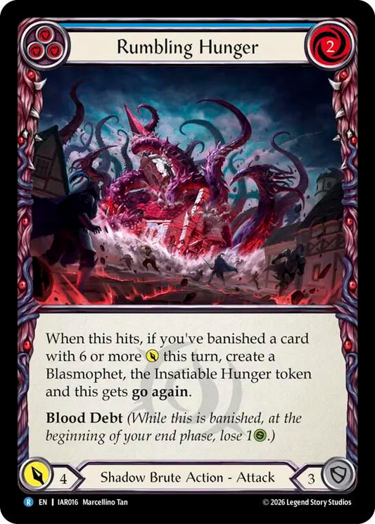 (Preorder) Rumbling Hunger (Blue) [IAR]
