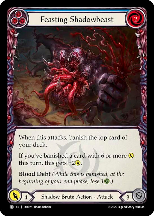 (Preorder) Feasting Shadowbeast (Blue) [IAR]